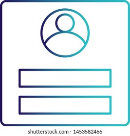 CV icon for your project
