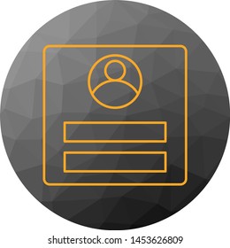 CV icon for your project

