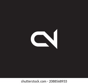 CV Initials Letter Monogram Logo Design