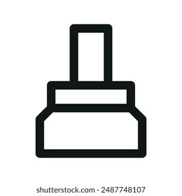 Cv joint drive shaft UI icon, cv joints minimal line vector symbol