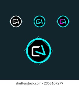 CV-Brief-Logo, Vektordesign