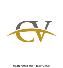 CV Logo can be used for company, icon, and others.