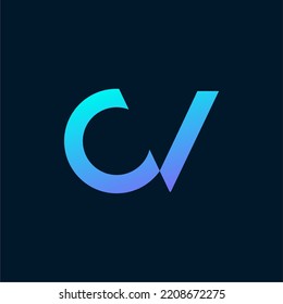 Cv Logo Vector C V Art, Icons and Graphics 