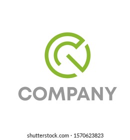 CV logo vector design template sign
