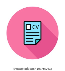  CV resume document 