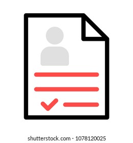  CV resume document 
