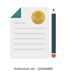 CV  resume   document  