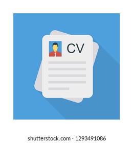 CV  resume  document  
