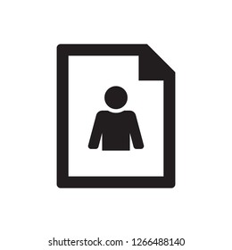 CV RESUME ICON CONCEPT