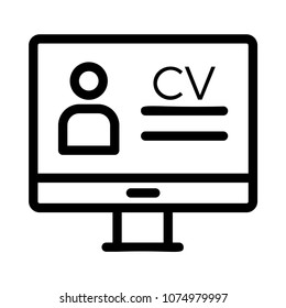 CV  resume screen 