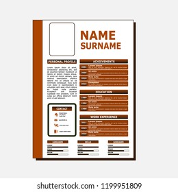 CV Simple Template