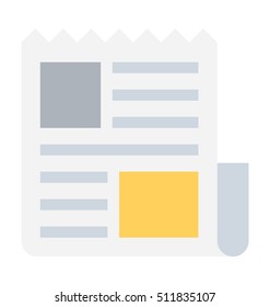 CV Vector Icon