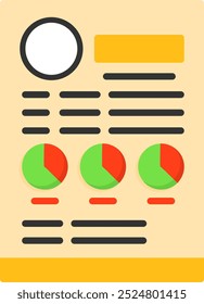 CV Vector Icon Design Symbol
