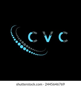 CVC letter logo abstract design. CVC unique design. CVC.
