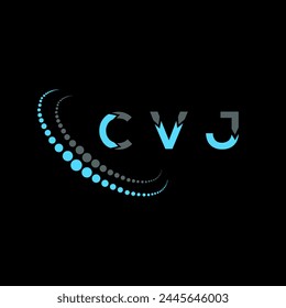 CVJ letter logo abstract design. CVJ unique design. CVJ.
