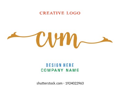 El logotipo de grabado de CVM es sencillo, fácil de entender y autoritario