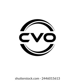 CVO Letter Logo Design, Inspiration for a Unique Identity. Modern Elegance and Creative Design. Watermark Your Success with the Striking this Logo.