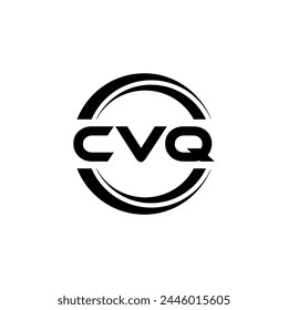 CVQ Letter Logo Design, Inspiration for a Unique Identity. Modern Elegance and Creative Design. Watermark Your Success with the Striking this Logo.