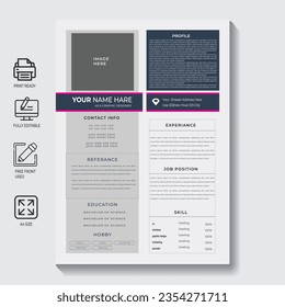 Cvresum corporate cv designnew and profesional