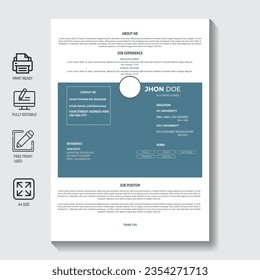 Cvresum corporate cv designnew and profesional