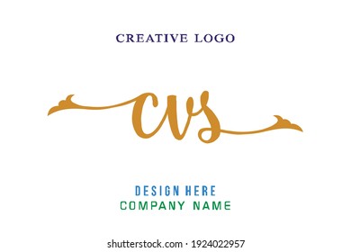 CVS lettering logo is simple, easy to understand and authoritative