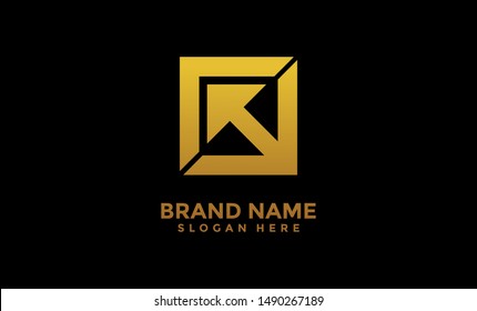 CW initial logo design, Gold color, CW logo, CW Letter Logo Design Template Vector EPS