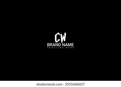 CW letter logo Creative Design. CW monogram Logo Unique Concept Vector. CW creative modern flat abstract initials letter logo.