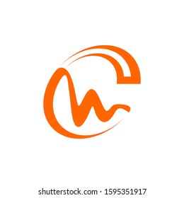 CW Logo, Initial Letter Logo Template, Letter C + Letter W Logo