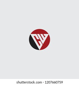 cw triangle logo initial