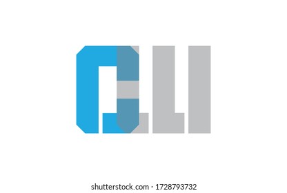 CW or WC Letter Initial Logo Design, Vector Template
