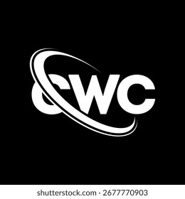 CWC logo. CWC letter. CWC letter logo design. Initials CW C logo linked with circle and uppercase monogram logo. CWC typography for technology, business and real estate brand.