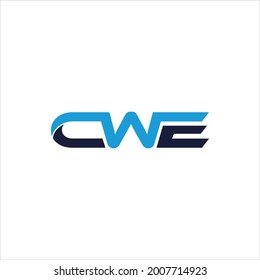 CWE Brief Logo Symbol Vorlage.