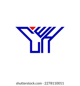 CWH letter logo creative design with vector graphic, CWH simple and modern logo.