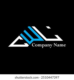 CWL logo design, CWL logotipo simples e moderno. CWL design de alfabeto luxuoso  