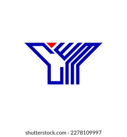 El logotipo de la letra CWM diseño creativo con gráfico vectorial, logotipo CWM sencillo y moderno.
