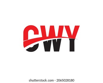 CWY Letter Initial Logo Design Vektorgrafik