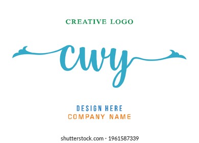CWY lettering logo is simple, easy to understand and authoritative