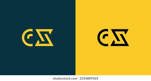 CX abstract minimalist letters Logo Monogram. It is a minimalist logo, this logo is made by combining two letters