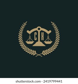 CX initials for law firm logo icon design vector image