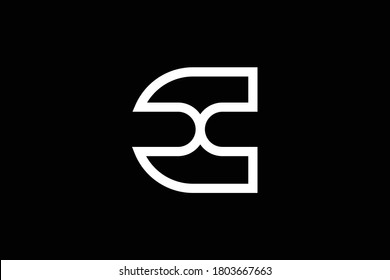 CX letter logo design on luxury background. XC monogram initials letter logo concept. CX icon design. XC elegant and Professional letter icon design on black background. CX XC