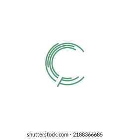 CX Technology Initials Logo Icon Illustration