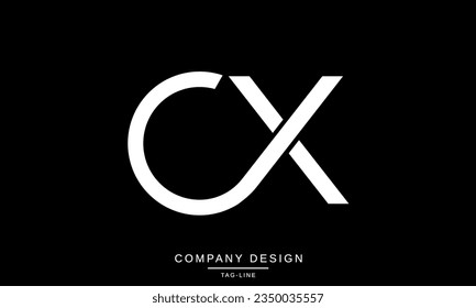 CX, XC, Abstract Letters Logo Monogram