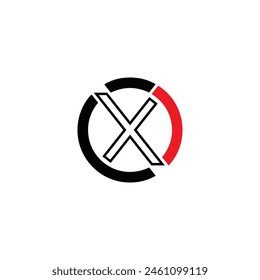 CXI logo. CXI set , C X I design. White CXI letter. CXI, C X I letter logo design. Initial letter 