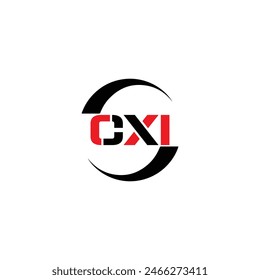 CXI logo. CXI set , C X I design. White CXI letter. CXI, C X I letter logo design. Initial letter 