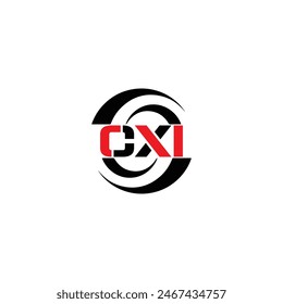 CXI logo. CXI set , C X I design. White CXI letter. CXI, C X I letter logo design. Initial letter 