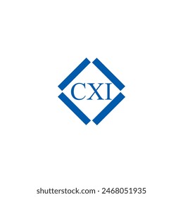 CXI logo. CXI set , C X I design. White CXI letter. CXI, C X I letter logo design. Initial letter 