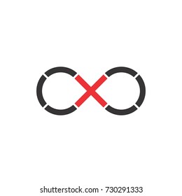 CXO or OXO letter logo design vector