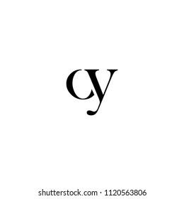 cy letter vector logo. oy letter vector logo