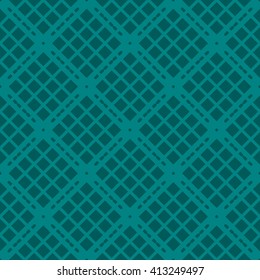 Cyan abstract background, striped textured geometric seamless pattern