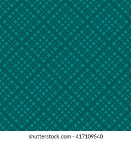 Cyan abstract background, striped textured geometric seamless pattern